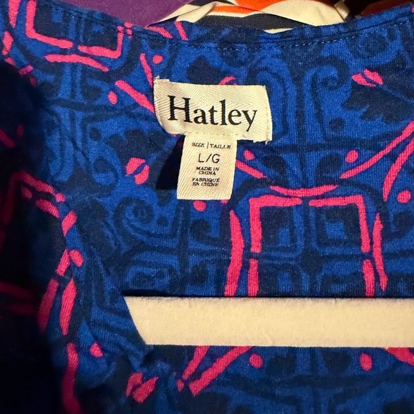 Hatley Blue and Pink Geometric Dress - Picture 5 of 5